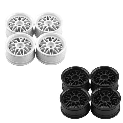 4PCS 1 9Inch Plastic 52MM Wheel Hub Rim For RC Car 1 10 On Road Drift