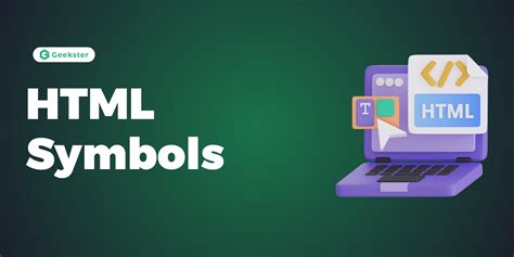 Html Symbols With Example
