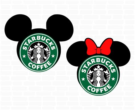 Minnie Starbucks Svg