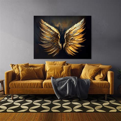 Angel Wings 19 Canvas Wall Art Decor - Etsy