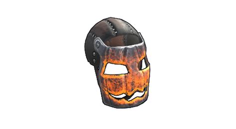 Rust - Glowing Metal Pumpkin Mask Şuan Stokta Yok