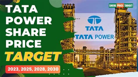 Tata Power Share Price Target 2023 2024 2025 2028 2030 टाटा पावर शेयर प्राइस टारगेट 2023