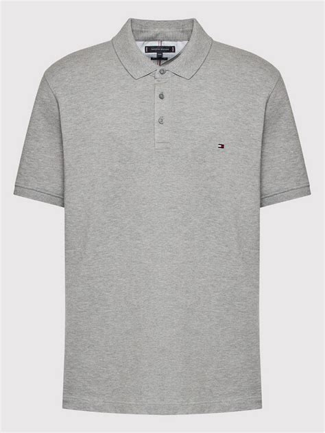 Tommy Hilfiger Polo 1985 Mw0mw17771 Szary Slim Fit Modivo Pl