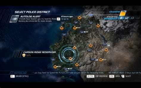 Nfs Hot Pursuit 2022 Map