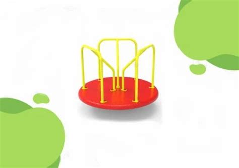 Mild Steel Revolving AMGR003 Platform Merry Go Round Size 4 X 4 X 3