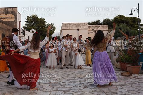 Italian Folk Dance Ensemble Kisti Semu From Sicily Performs Traditional