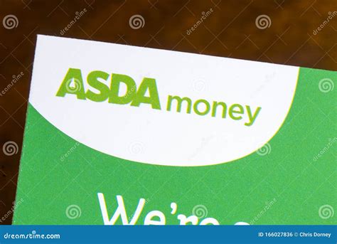 Close Up Of ASDA Shopping Trolley - Green Handles A Editorial Image ...