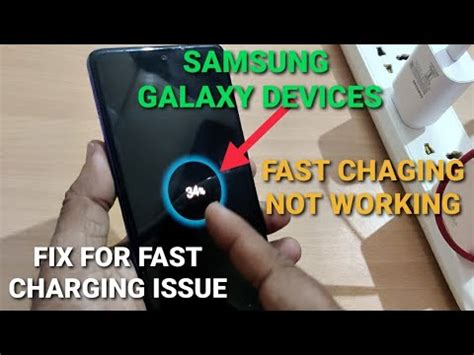 Solved Samsung Galaxy Devices Fast Charging Not Working Cable