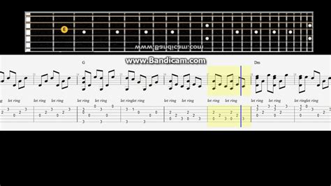 Westworld Acousti Tabsc Guitar Lesson Note Youtube