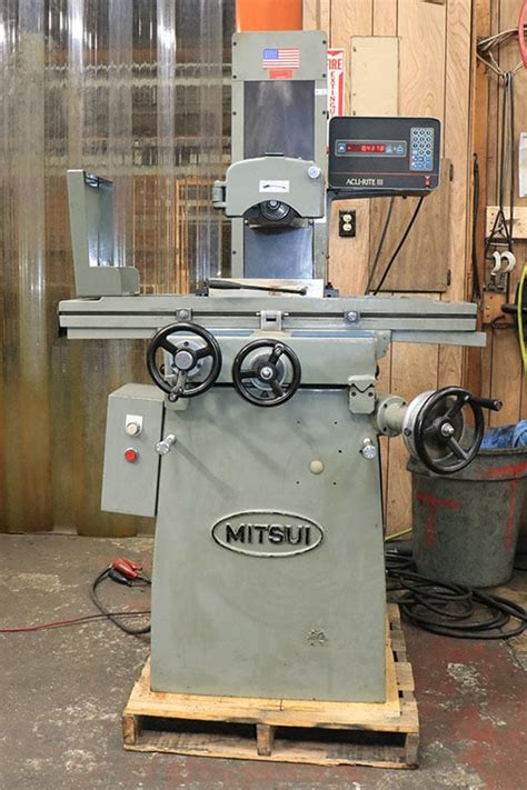 X Mitsui Msg Mh High Precision Hand Feed Surface Grinder