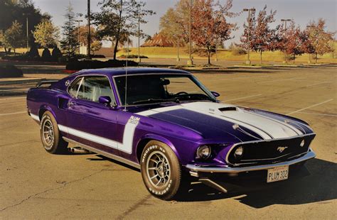 Ultra Violet 1969 Ford Mustang Fastback - MustangAttitude.com Photo Detail