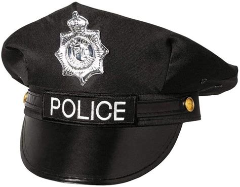 Boland 33011 Police Gorro De Policía Color Negro Amazon Es Ropa Y