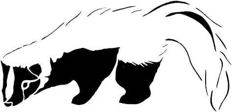 Free Skunk Coloring Pages