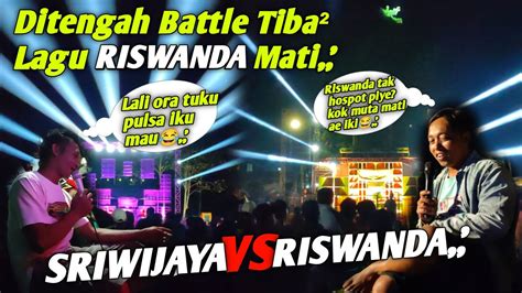 Detik² Dimulainya Battle Geden Ala Sumbersewu RISWANDA vs SRIWIJAYA