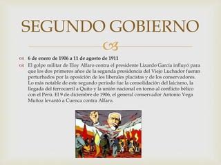 Biografia De Eloy Alfaro Ppt