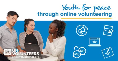 Youth Volunteerism And Online Volunteering Laying Ground For Peaceful