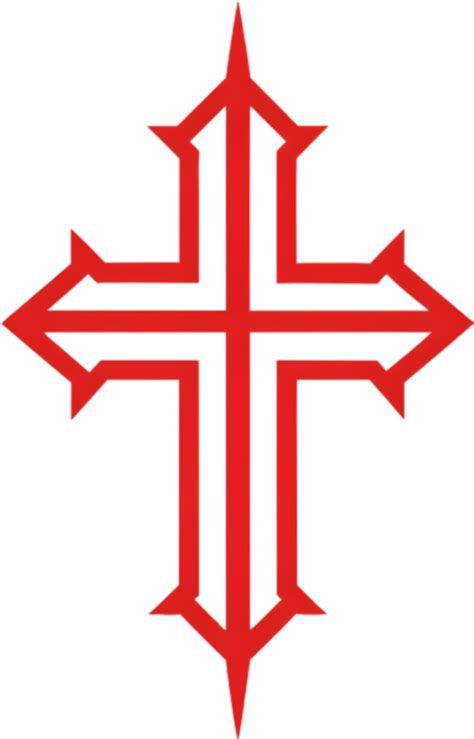 Ancient Christian Symbol Saint Thomas Cross Clipart Ai Generated