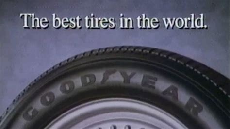 1990 Goodyear Racing Eagle Tires Nascar Stars Tv Commercial The Best Tires In The World