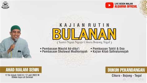 Kajian Bulanan Santri Ngaji Ngopi Cikura YouTube