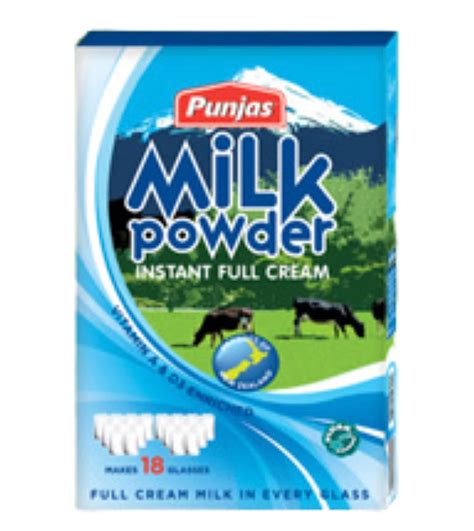 Punjas Instant Cow Milk Powder Full Cream Made From Pure