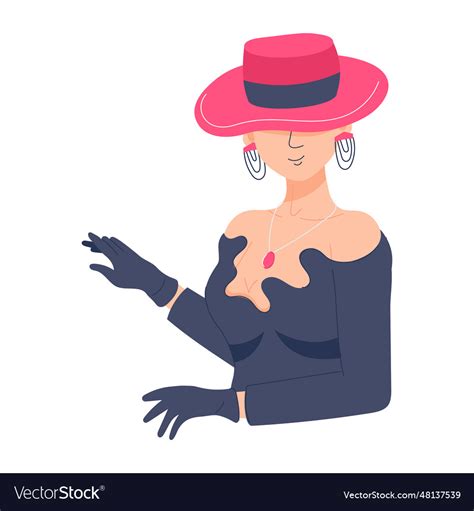 Fashion woman Royalty Free Vector Image - VectorStock