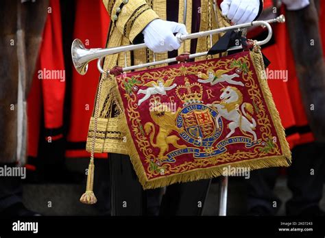 A Military Piper During The Reading Of The Proclamation Of Accession Of