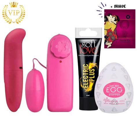 Kit Vibra Egg VIP Vibrador Golfinho Ponto G Vibrador