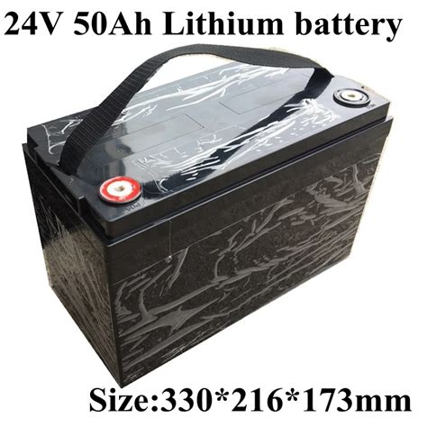 Hot Sale 1000w 24v Battery Pack Li Ion 24v 50ah For Motor Rv Solar