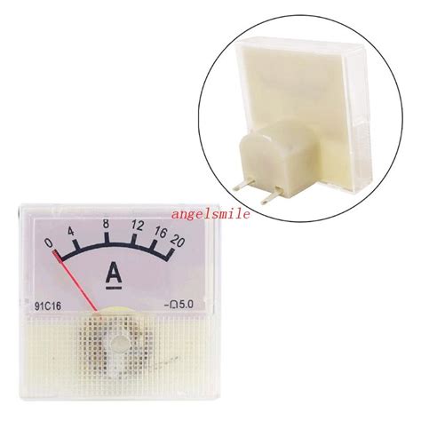 Melhor Amper Metro Tipo Ponteiro Mec Nico Para Painel Medidor Corrente Anal Gica Shopee Brasil