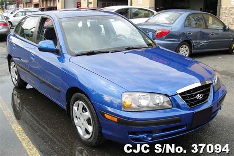 2006 Left Hand Hyundai Elantra Blue For Sale Stock No 37094 Left