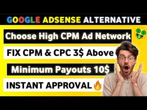 Google Adsense Alternative High Cpm Ad Network For Blogger Instant