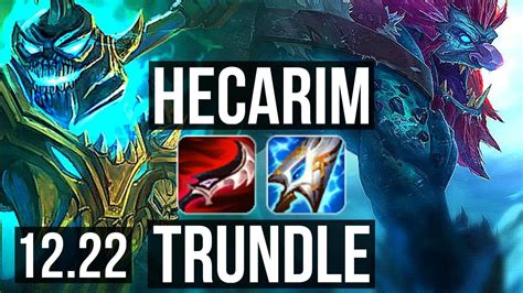 Hecarim Vs Trundle Jng Winrate Legendary Euw Diamond