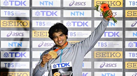 Neeraj Chopra Wins Gold At World Athletics Championships Mint