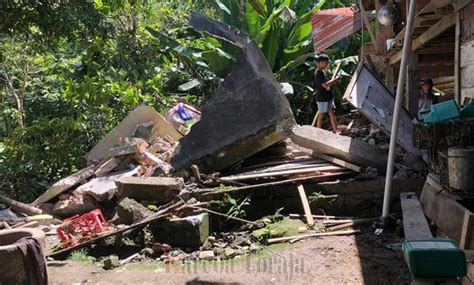 Rumah Terdampak Longsor Dan Tanah Bergerak Di Rano Tana Toraja