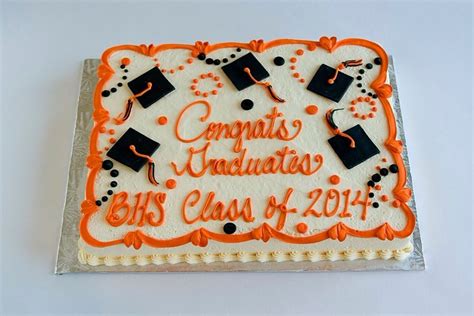 Vons Specialty Graduation Cakes