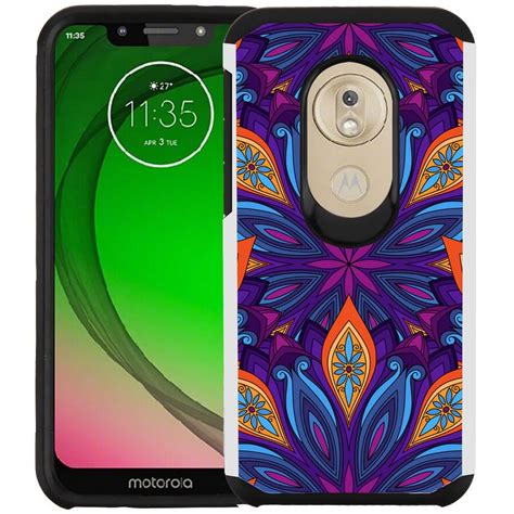 T Mobile Revvlry Motorola Moto G Play Phone Case Colorful Design