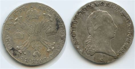 RDR Österreichische Niederlande ½ Kronentaler Silber 1797 C Prag GB1144