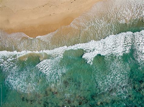 Aerial View Southern Beaches Of New South Sales Australia By Stocksy