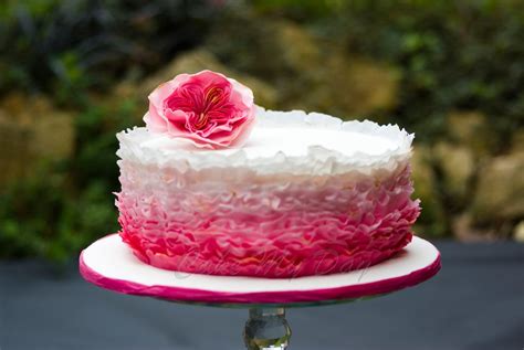 Pink Ombré Cake