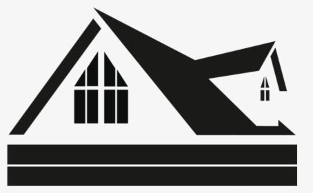 House Roof Clipart Vector Black And White Download - House Outline ...