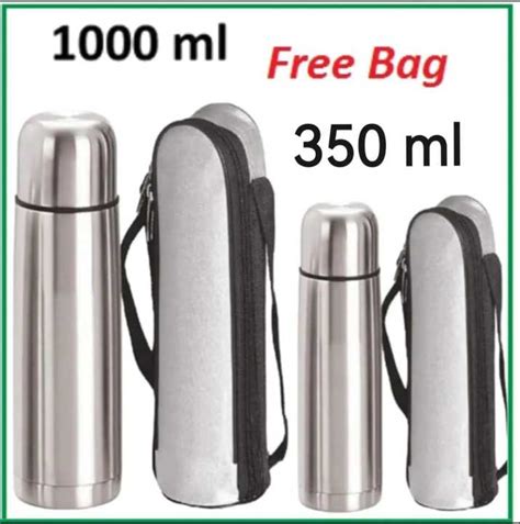 Imported Original 1000ml 750ml Vacuum Thermos Flask Stainless Steel Cold Hot Water Bottle