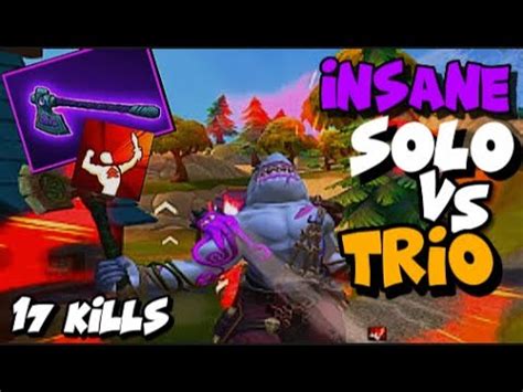 Insane Solo Vs Trio Kills Warrior Realm Royale Youtube