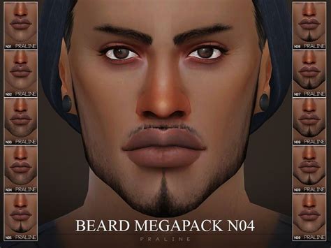 10 New Realistic Beards For Your Male Sims All Come In 18 Colors Found In Tsr Category Sims 4