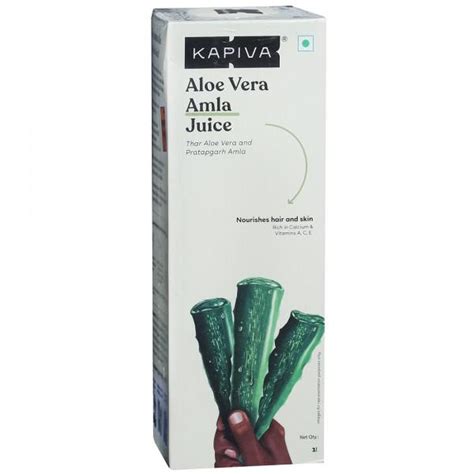 Buy Kapiva Aloe Amla Juice With Vitamins A C E L Online At Best