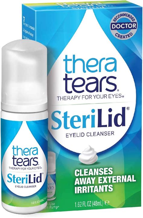 Thera Tears Sterilid Lidrandreiniger Amazon De Kosmetik