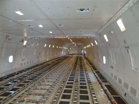 Boeing 747 Cargo Plane Interior