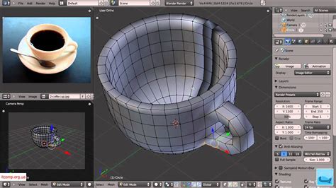3d моделирование Blender Урок 2 Часть 2 Youtube