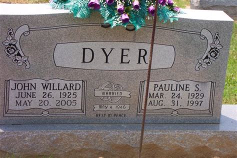 Pauline S Dyer Monumento Find A Grave