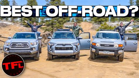 Toyota Tacoma Vs 4runner Vs Fj Cruiser Vs Tombstone Hill Which Of