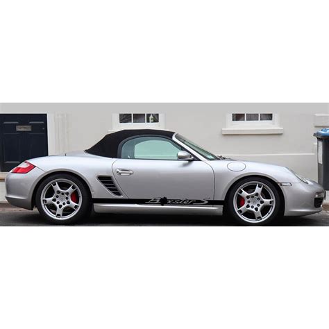 Custom Boxster S Side Decals Set For Porsche Boxster 1996 2011 Etsy